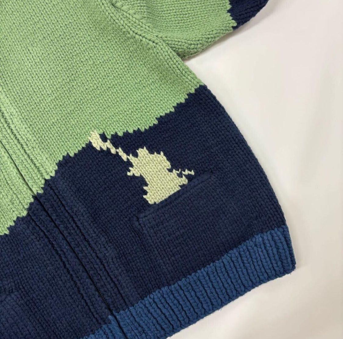 24aw 2024 新品 DESCENDANT ディセンダント DAWN COWICHAN SWEATER