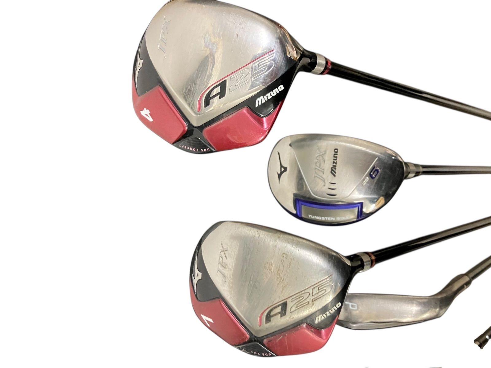 レディース ゴルフクラブ フルセット adidasバッグ付 SRIXON mizuno