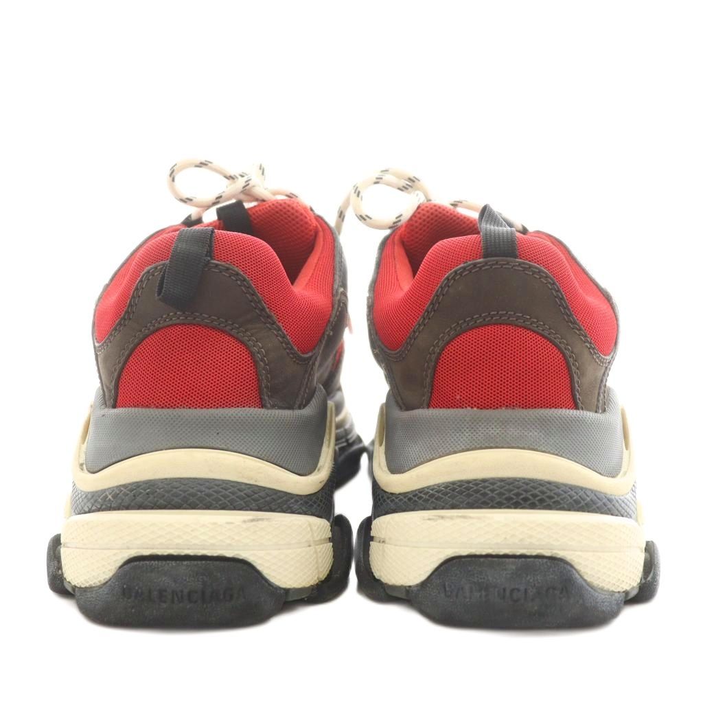 バレンシアガ　トリプルs スニーカー　レッド/ブラック Size 10 - Balenciaga Triple S Sneaker Black Red | eBay