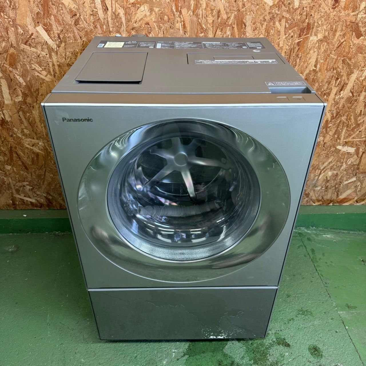 283 送料設置無料 Panasonic ドラム式洗濯機10㌔ 乾燥5キロ 小型 家庭用 左開き