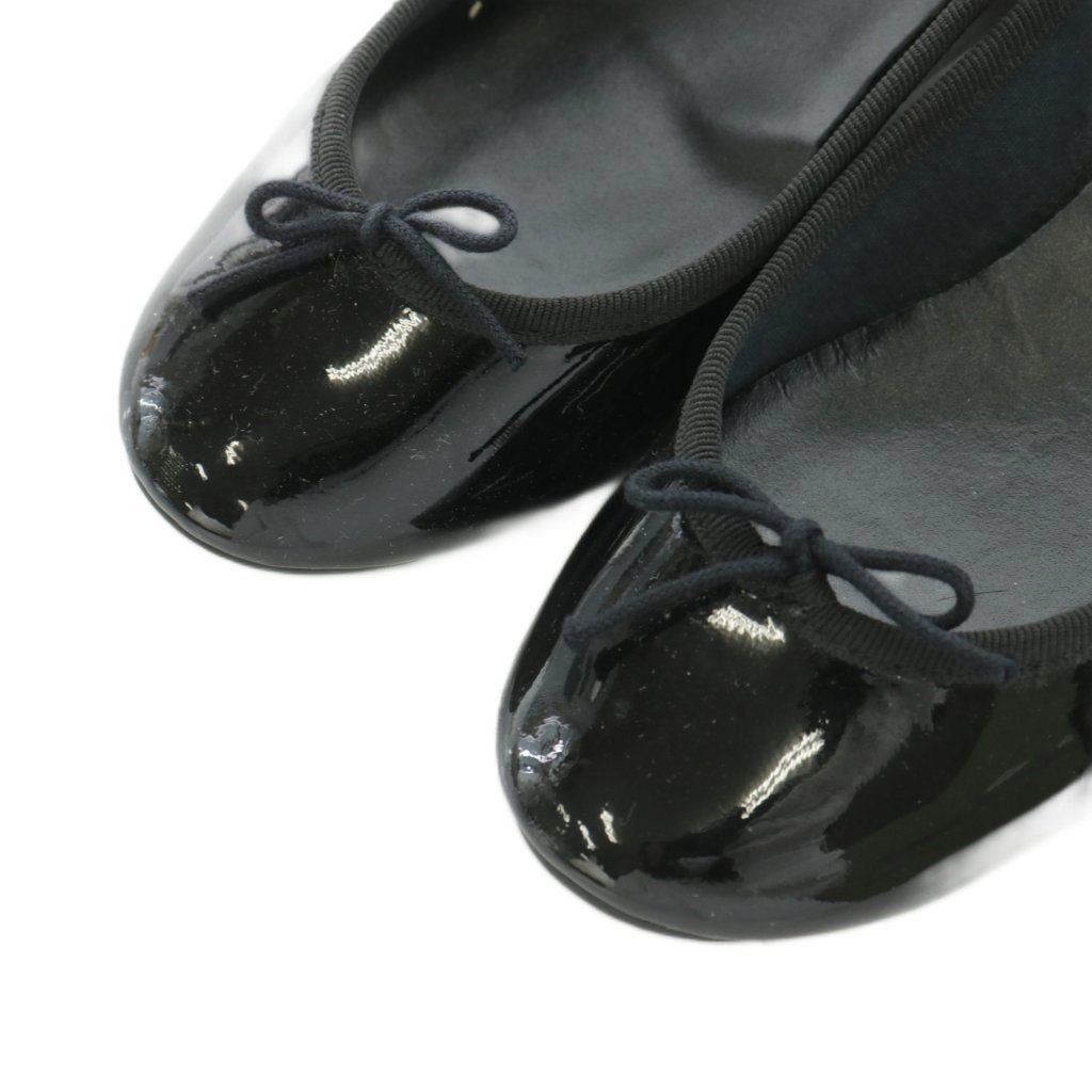 レペット Repetto カミーユ バレエシューズ リボン ヒール エナメル 36