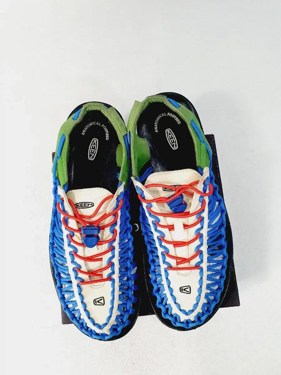 KEEN キーン ユニーク サンダル 白 ブルー グリーン 280