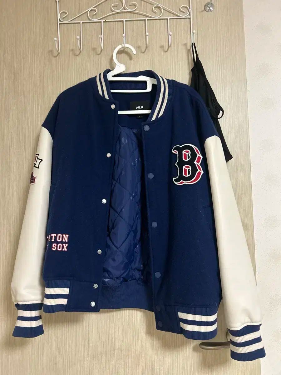 MLB ボストン・レッドソックス 野球 アウター ネイビー