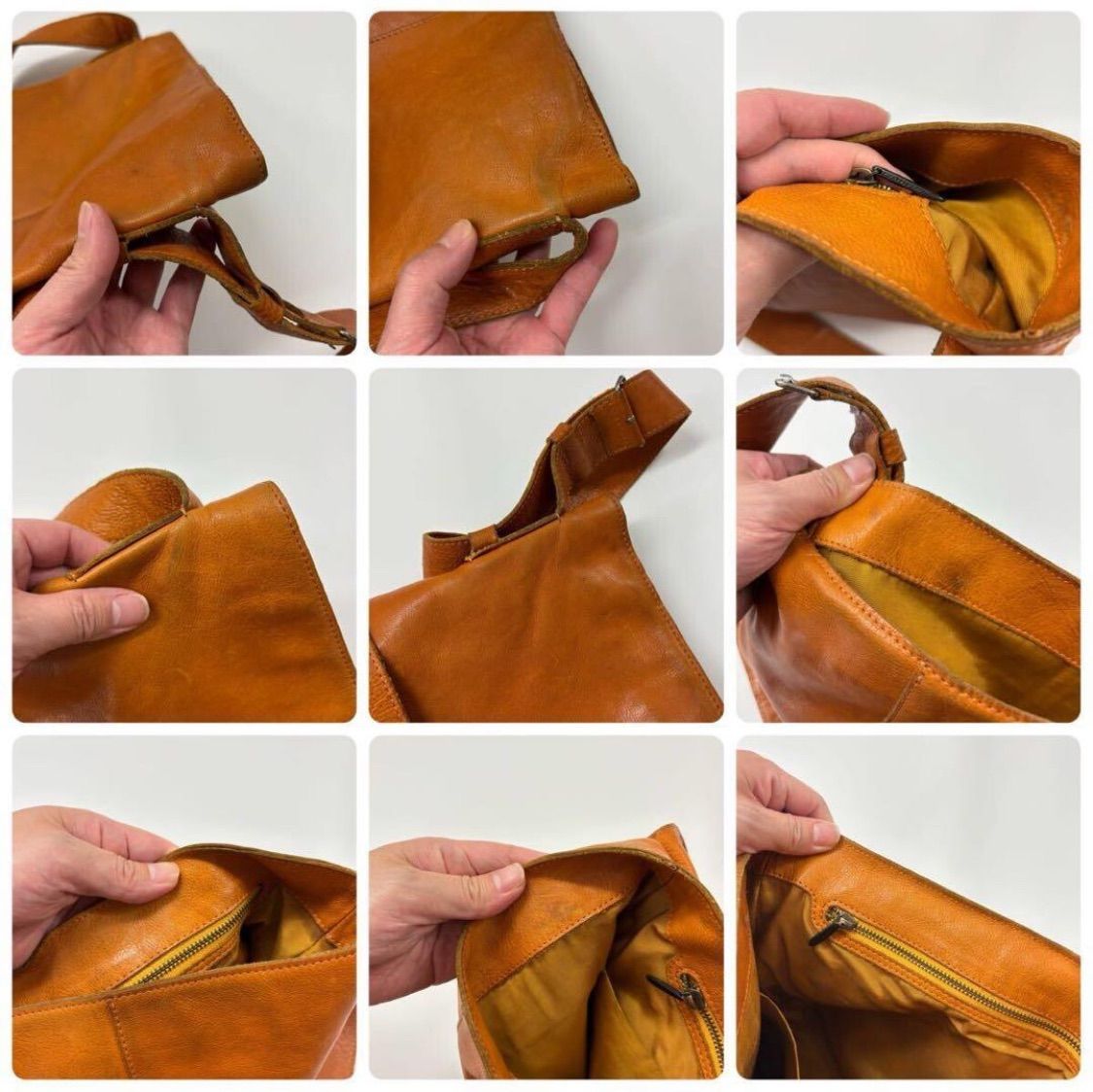 JURGEN LEHL ヨーガンレール レザー ショルダー バッグ LEATHER