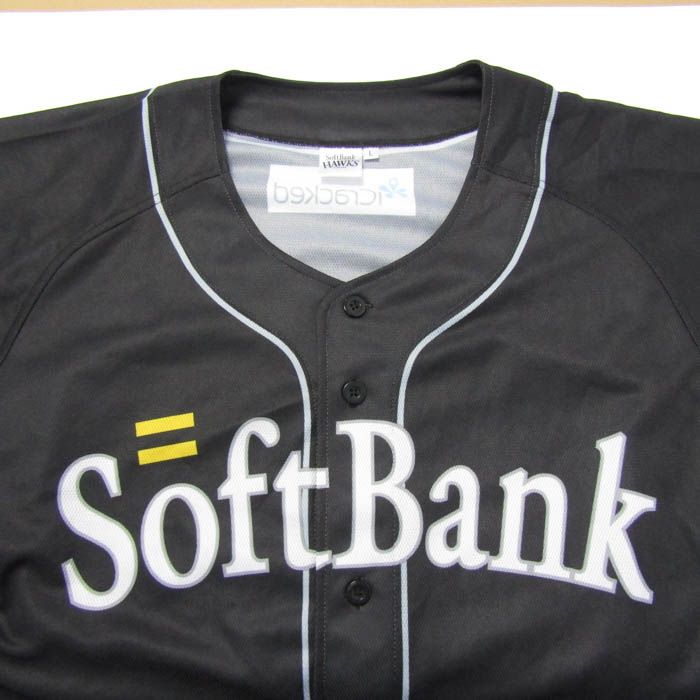 福岡SoftBank Hawks 実使用半袖ユニフォーム Lサイズ 福岡ソフトバンクホークス - 【新品・未使用】ソフトバンクホークス