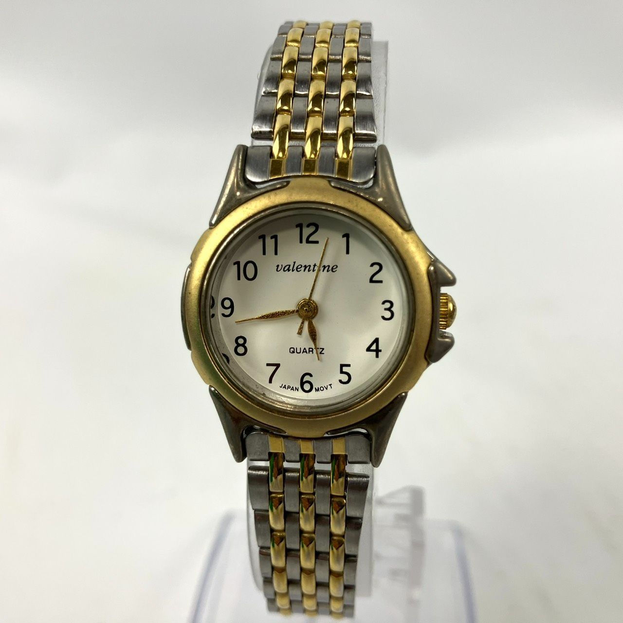 稼働品 新品電池交換済み valentine バレンタイン 腕時計 クオーツ 3針