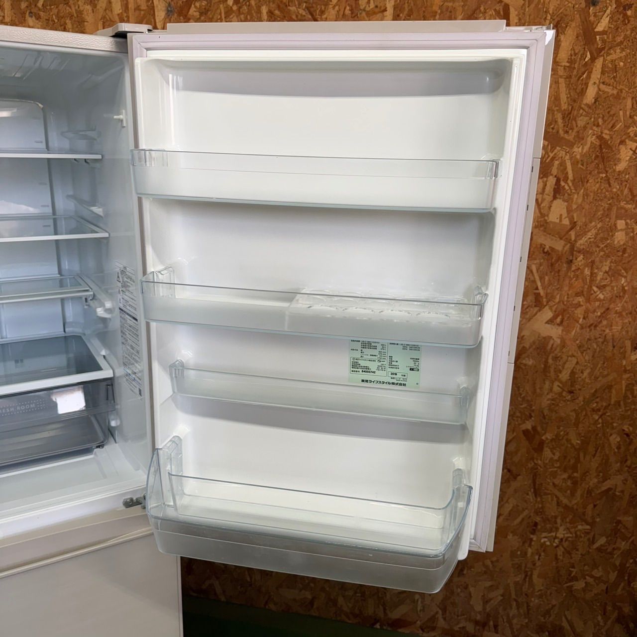 291 送料設置無料 東芝 自動製氷機能付き大型冷蔵庫 363L 洗濯機 300L