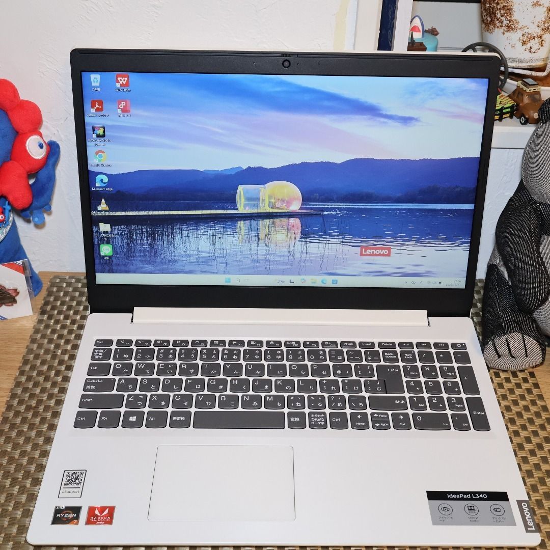 Win11公式対応Ryzen7/メ8G/新品SSD+HDD/DVD/無線/カメラ - メルカリ