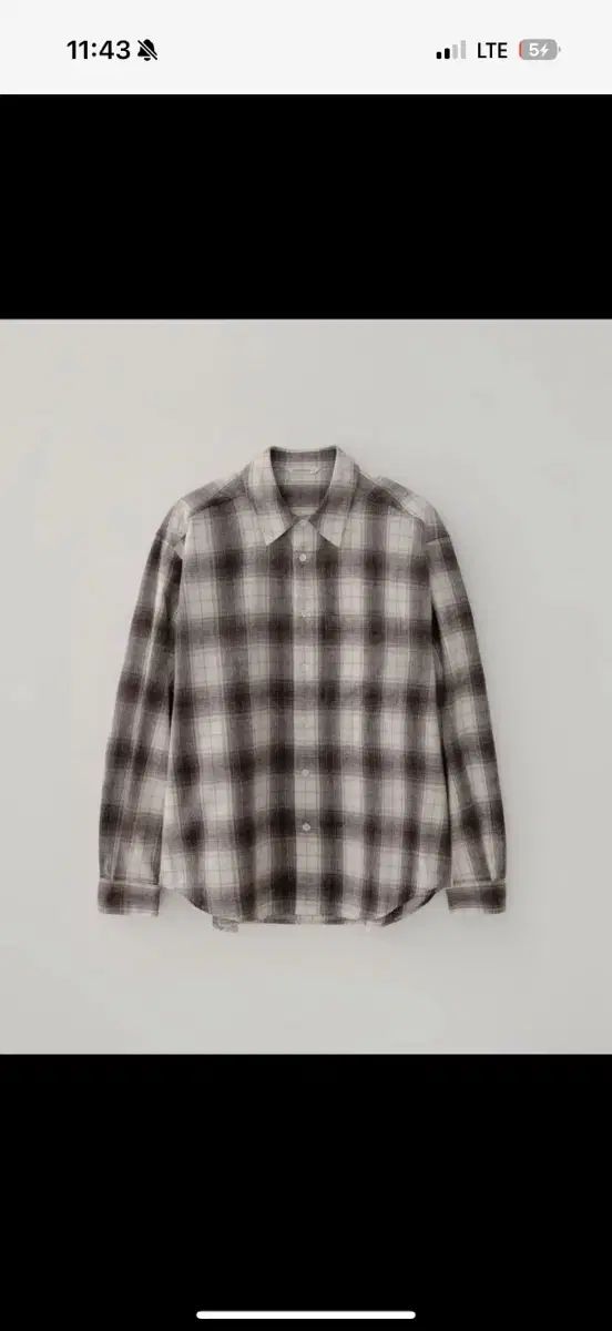 BLANK ROOM シェーギ CHECK シャツ 2