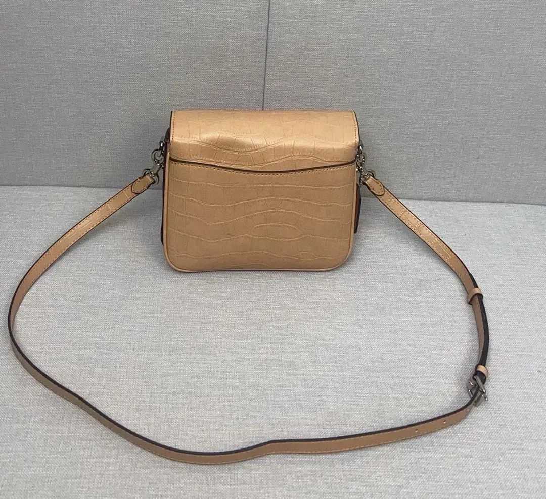 コーチCP 138 トゥー クロス キャメル ブルー