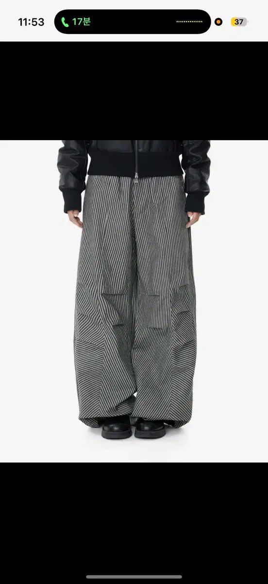 アッカム ストライプ パンツ 1 サイズ