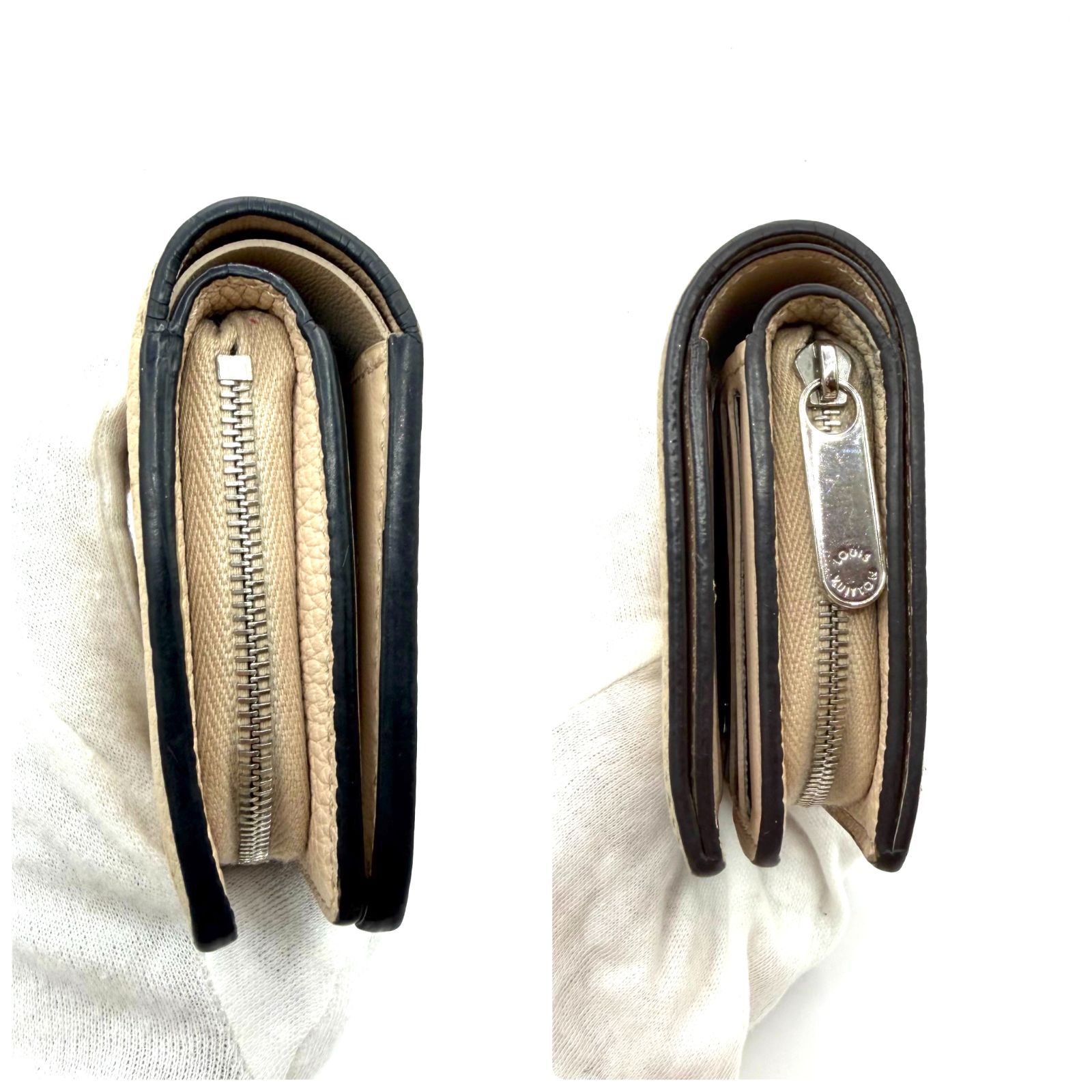 ルイヴィトン ポルトフォイユクレア マヒナ コキーユ 二つ折り財布