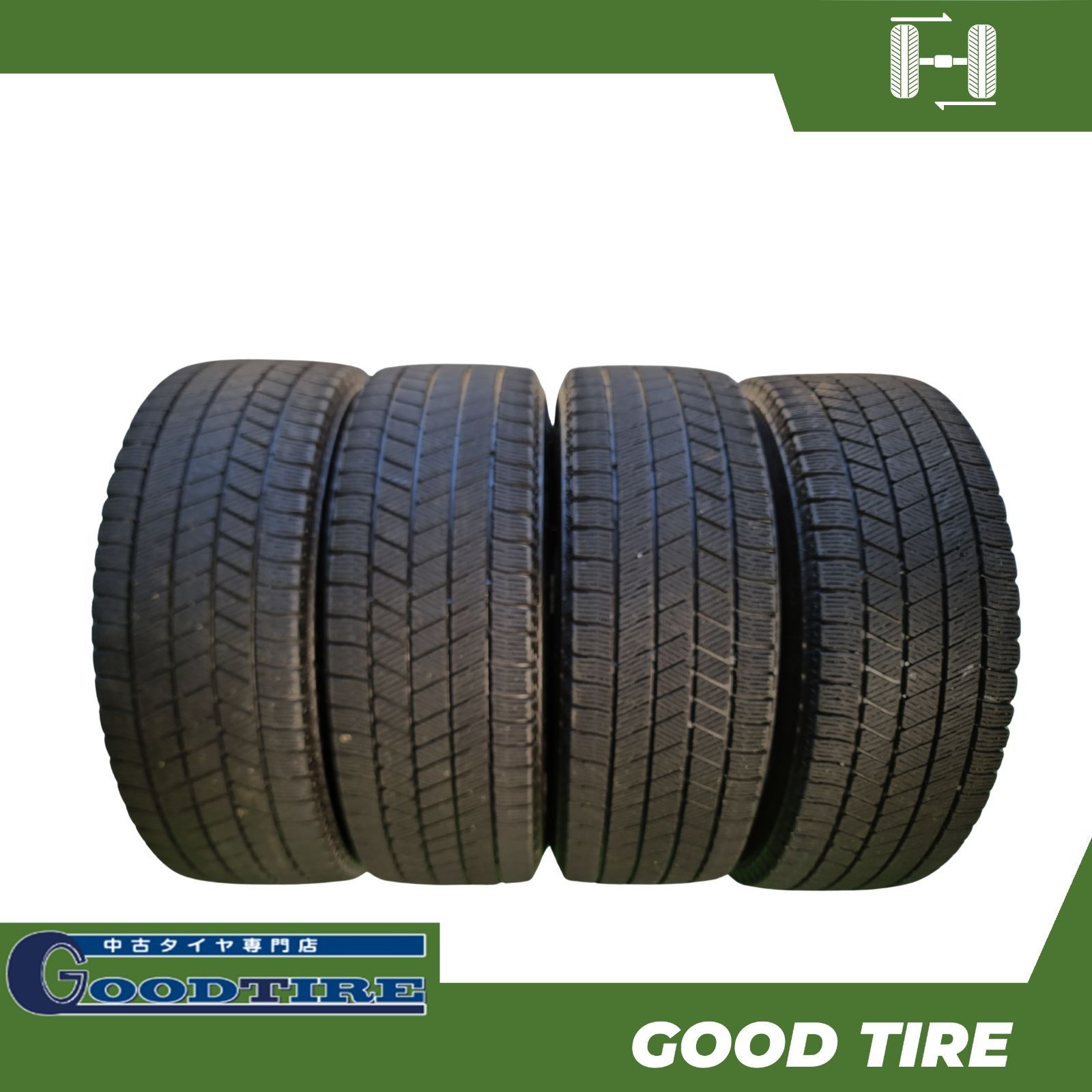 205/60R16 ブリヂストン BLIZZAK VRX3 2021年製 4本 冬用 7.5分山 中古