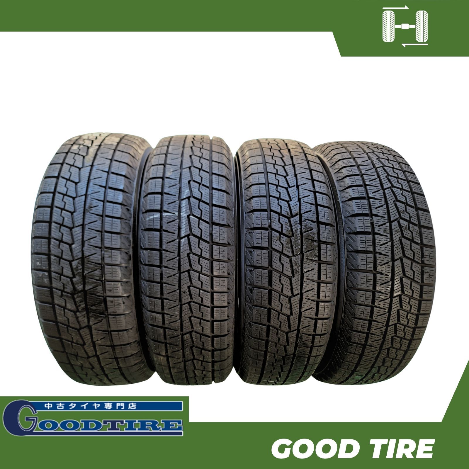 175/65R15 ヨコハマ ICEGUARD IG70 2023年 2024年×3製 4本 冬用 8.5分