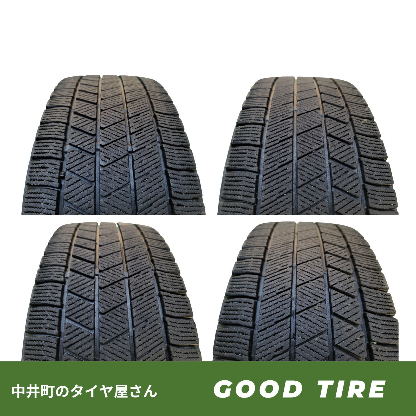 205/60R16 ブリヂストン BLIZZAK VRX3 2021年製 4本 冬用 7.5分山 中古