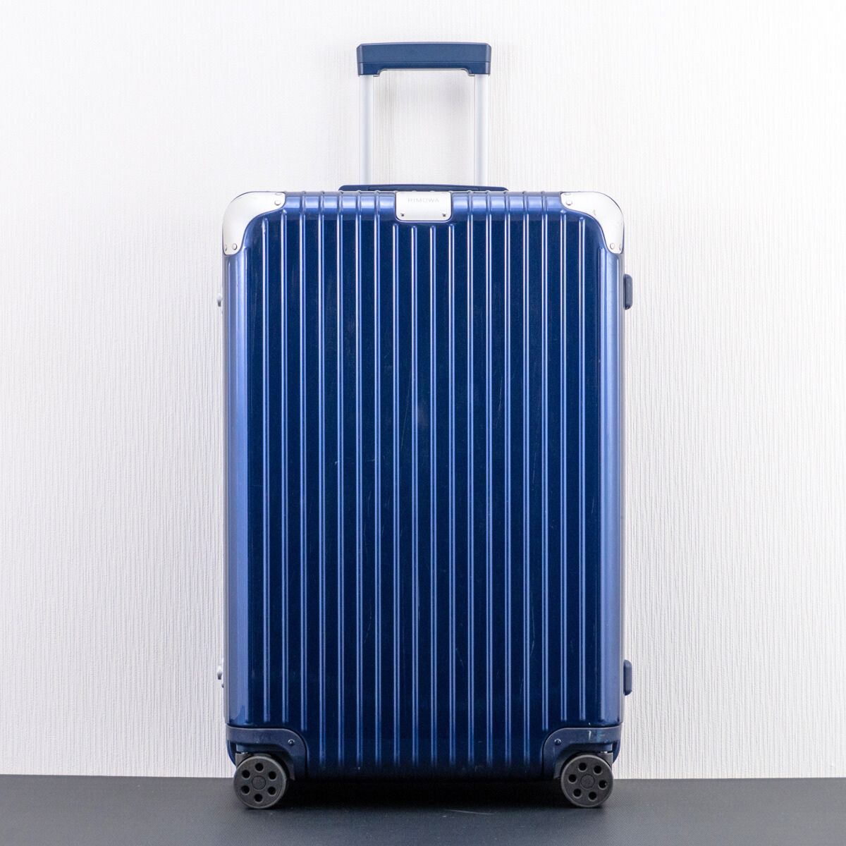 RIMOWA リモワ HYBRID Check-IN L ハイブリッド チェックインL 84 4輪 TSAロック グロスブルー 青色 大容量 スーツケース キャリーバッグ