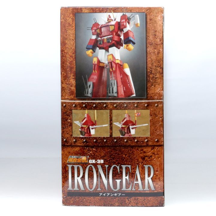 未開封】超合金魂 GX-38 アイアンギアー 戦闘メカ ザブングル バンダイ