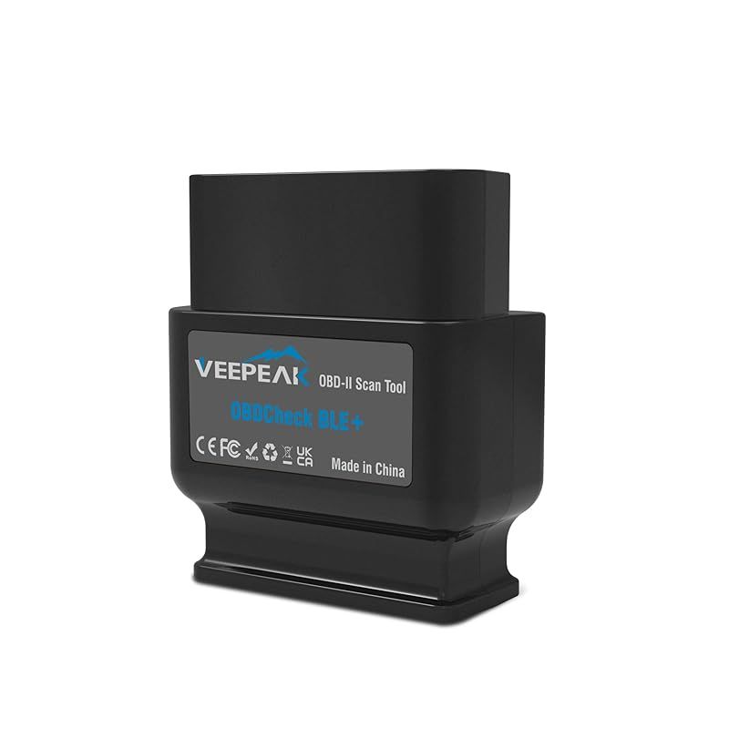 Veepeak OBDCheck BLE - Bluetooth 4.0 OBD 2 アダプタ 診断機 ELM 327 iOS Android BimmerCode 1