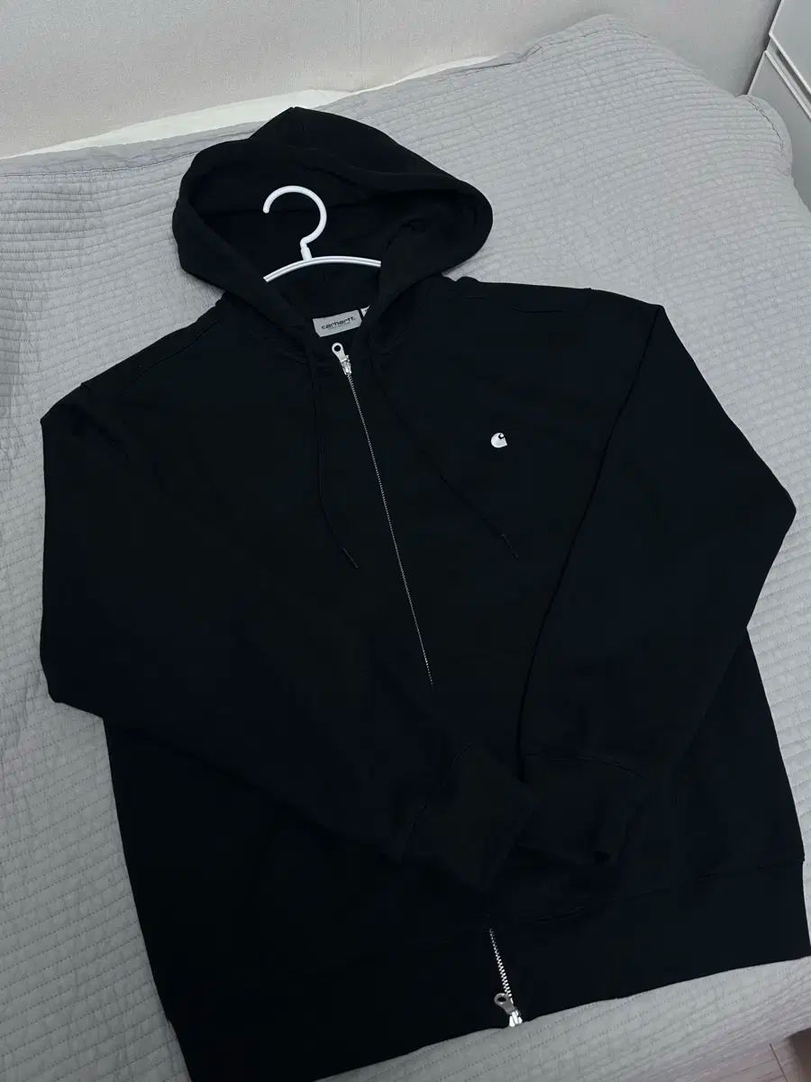 Carhartt カーハート マディソン フードジップアップ ブラックM