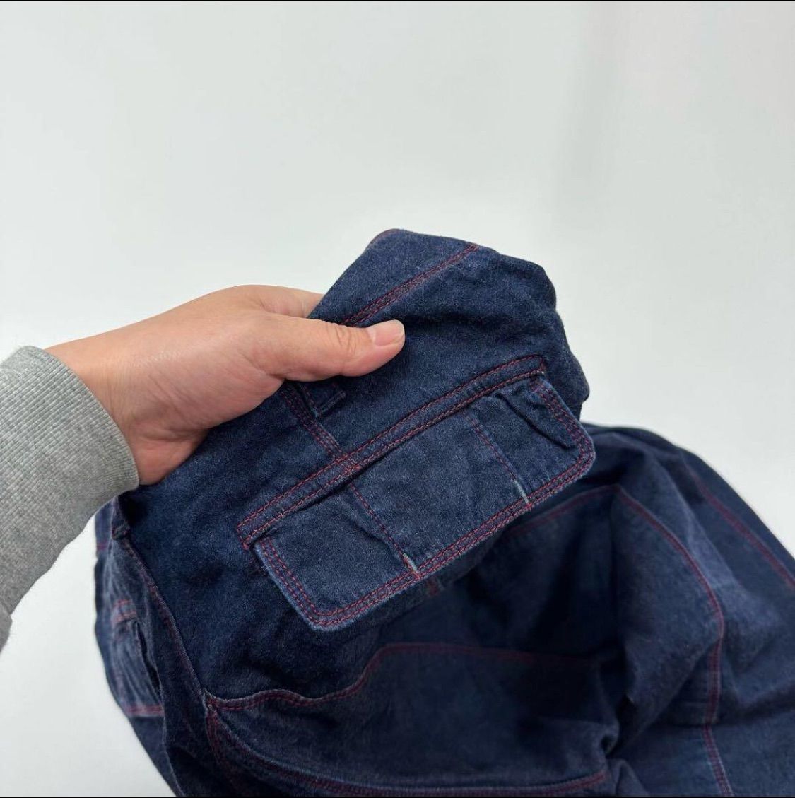 babaghuri ババグーリ JURGEN LEHL ヨーガンレール 花 刺繍 レッド