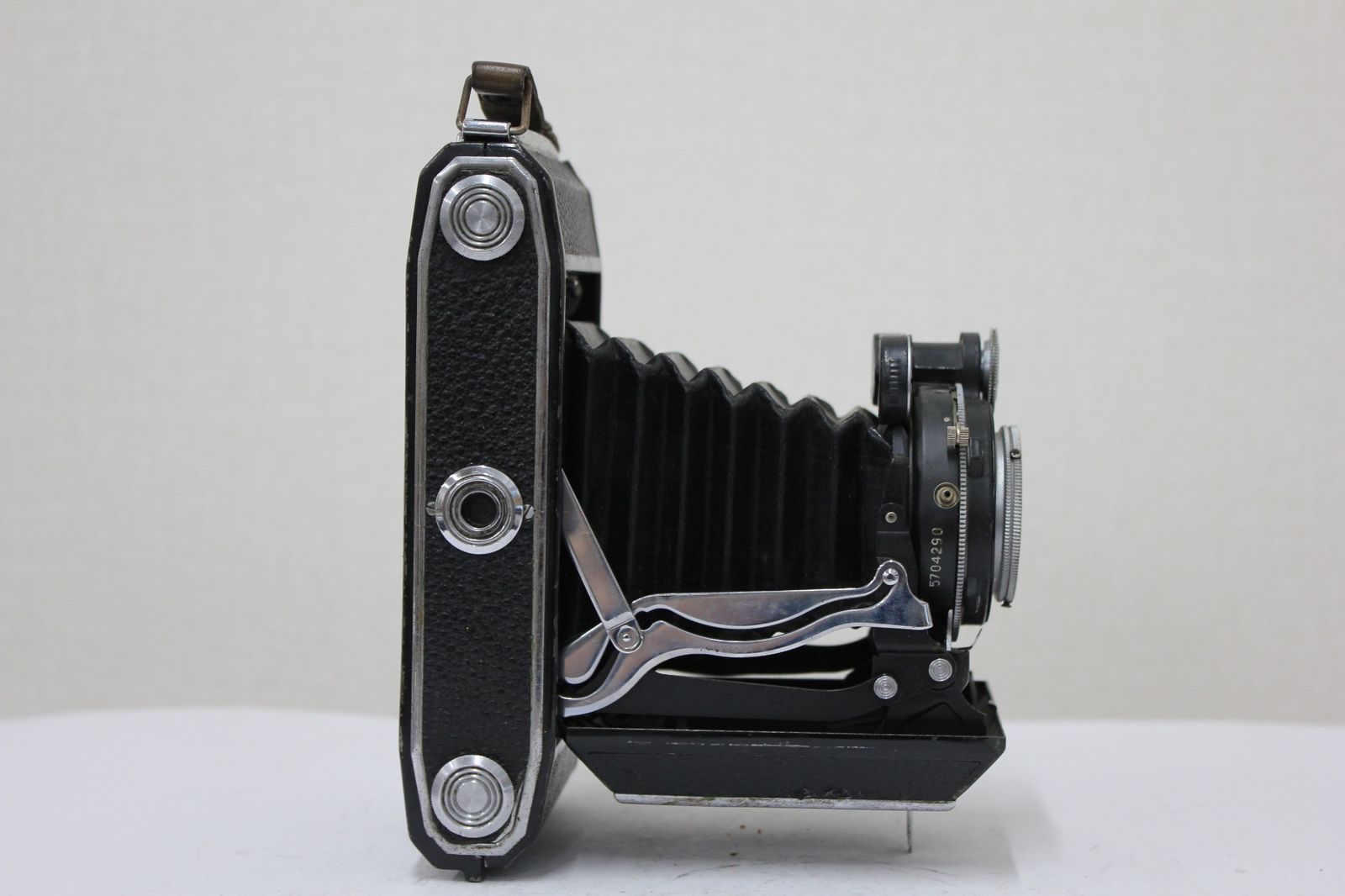 返品保証】 モスクワ-5 Momeht-25 10.5cm F3.5 ロシア製 蛇腹カメラ
