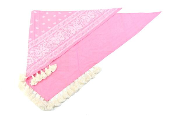 バーバリー ストール 8045261 ピンク ロゴ