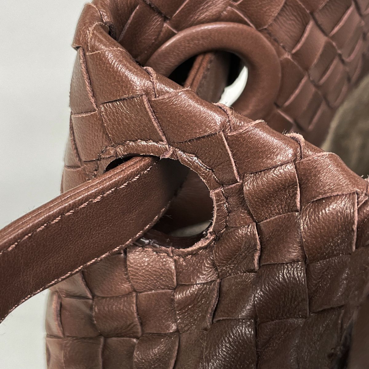 ボッテガヴェネタ BOTTEGAVENETA イントレチャート ハンドバッグ