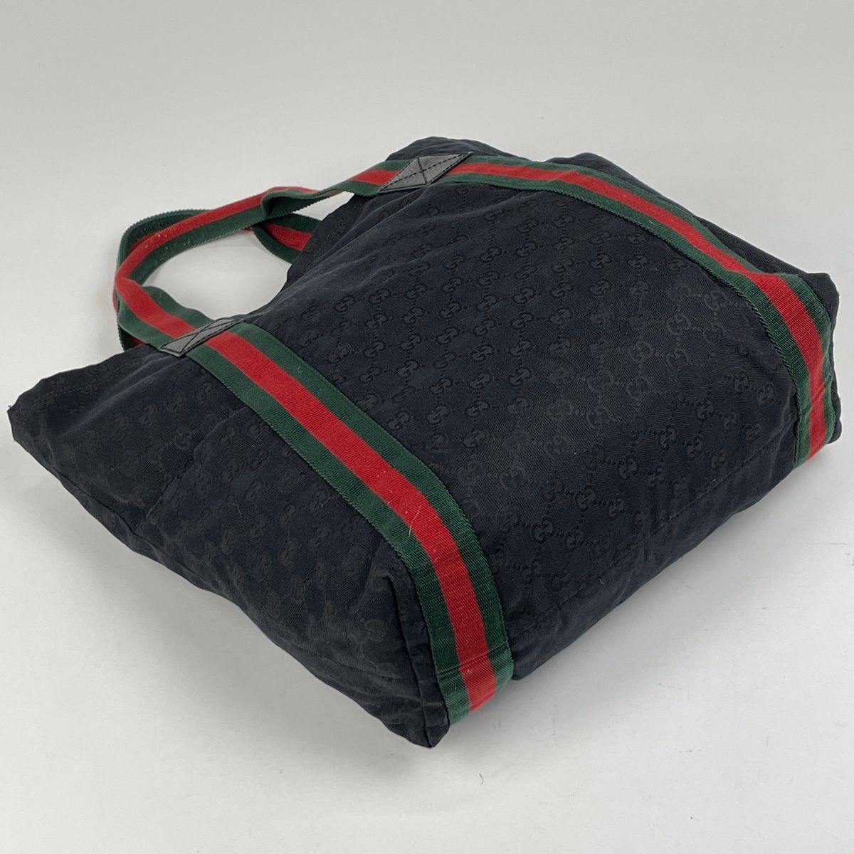 グッチ GUCCI GG柄 トートバッグ ハンドバッグ シェリーライン ウェブ