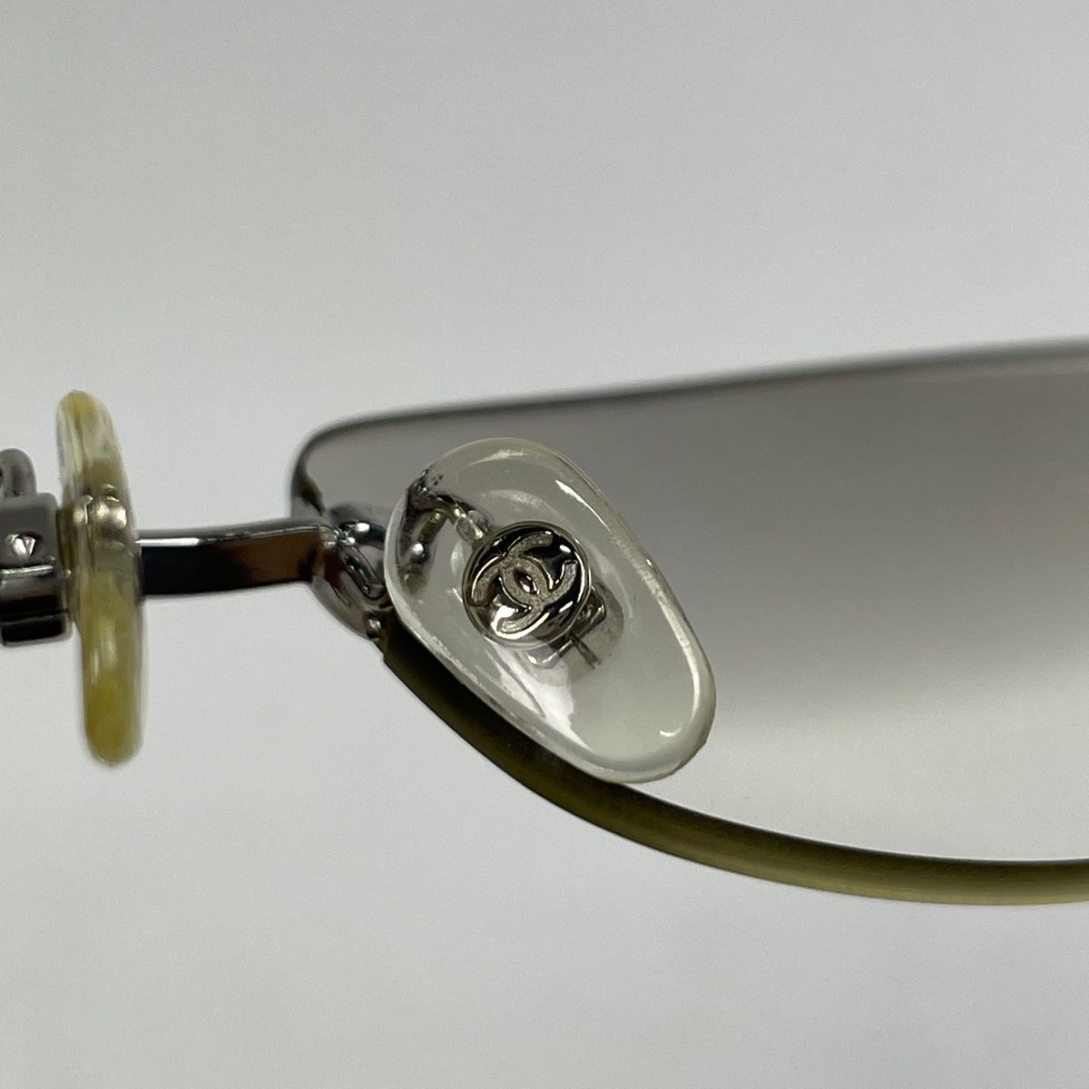 シャネル CHANEL ココマーク サングラス リムレス アイウェア