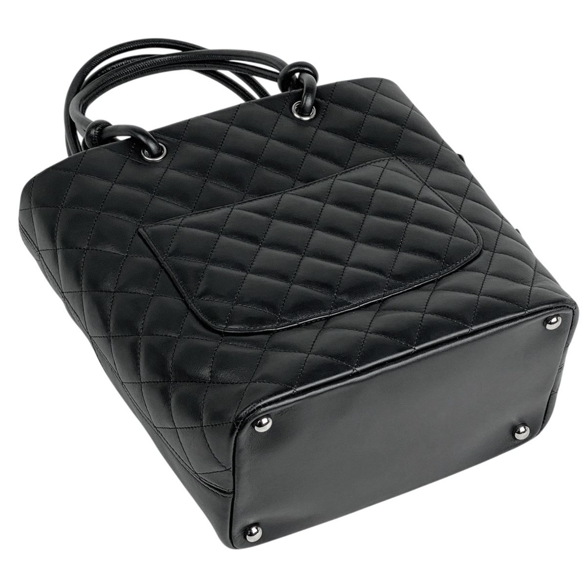 シャネル CHANEL カンボンライン ミディアム トートバッグ ココマーク