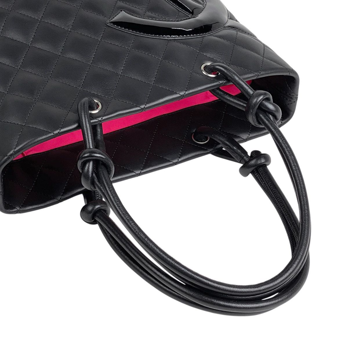 シャネル CHANEL カンボンライン ミディアム トートバッグ ココマーク