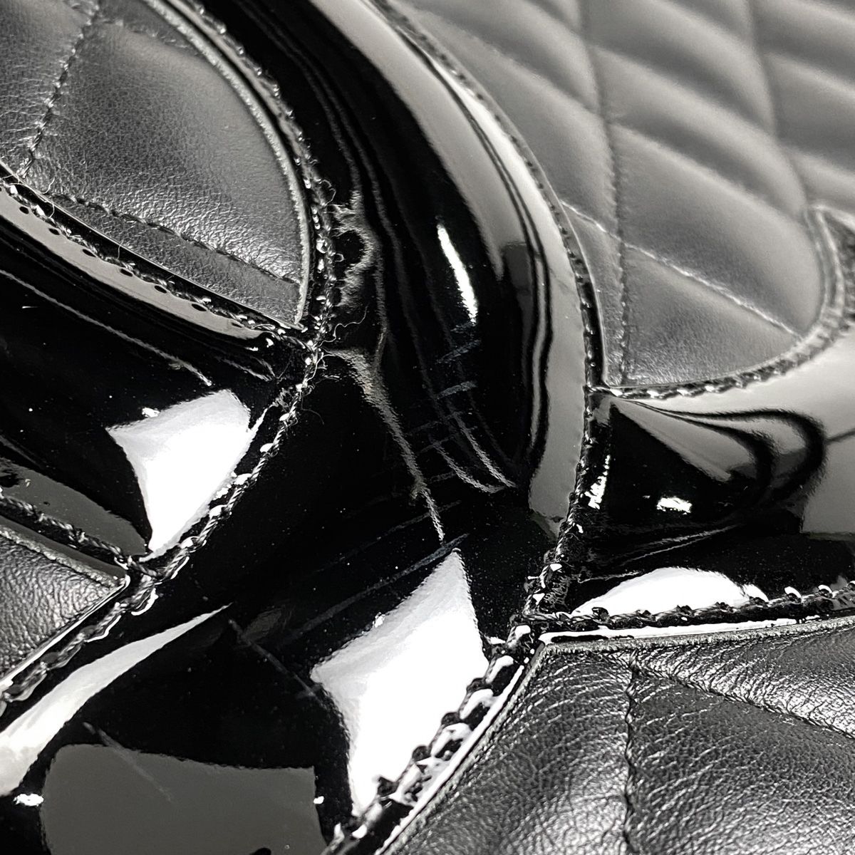 シャネル CHANEL カンボンライン ミディアム トートバッグ ココマーク