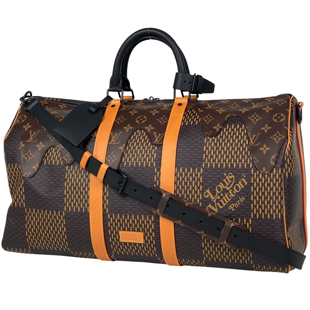 ルイヴィトンダミエキーポル50 ブランドレンタルのBrandCity / ルイ・ヴィトン ダミエ キーポル 50