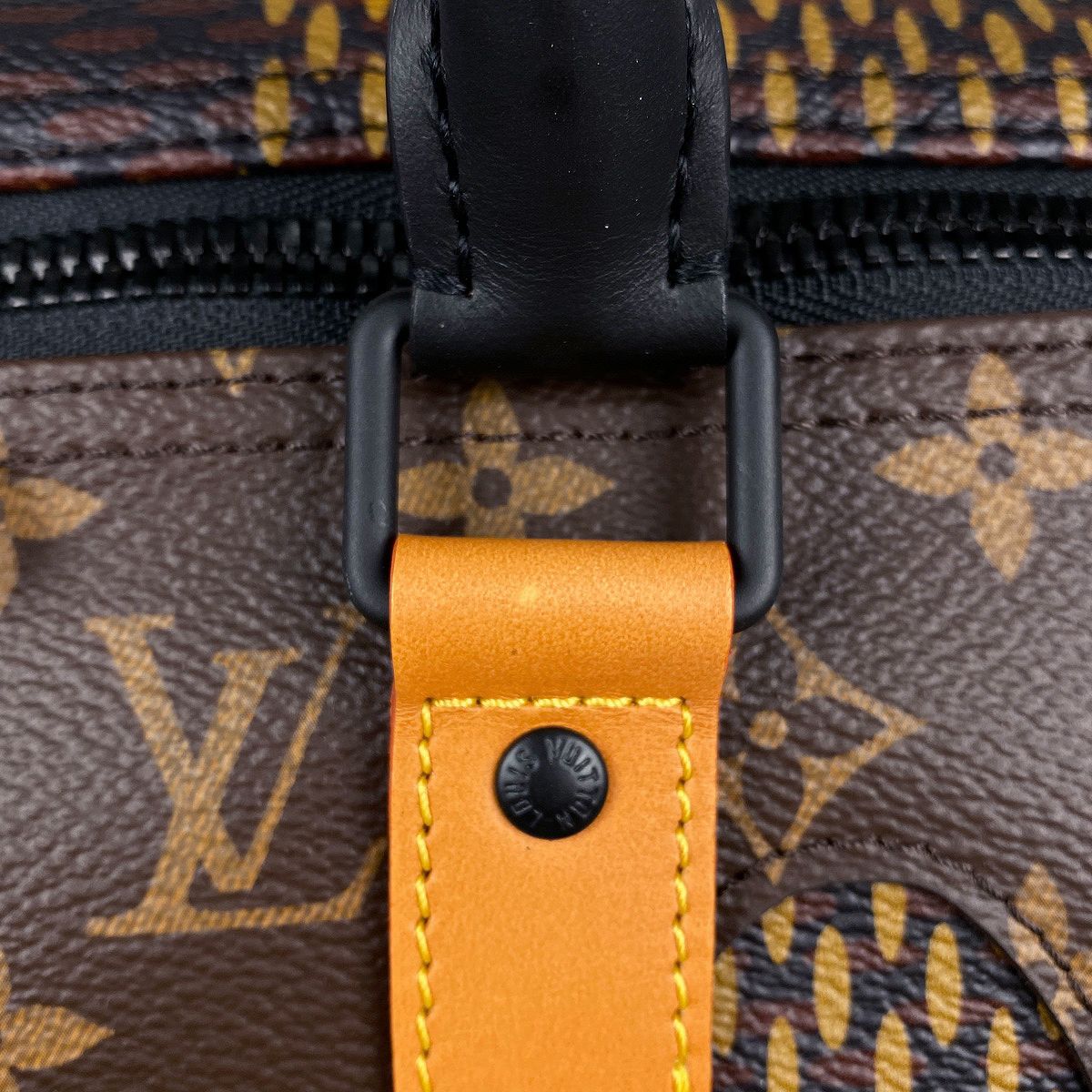 ルイ・ヴィトン Louis Vuitton キーポル バンドリエール 50 ダミエ