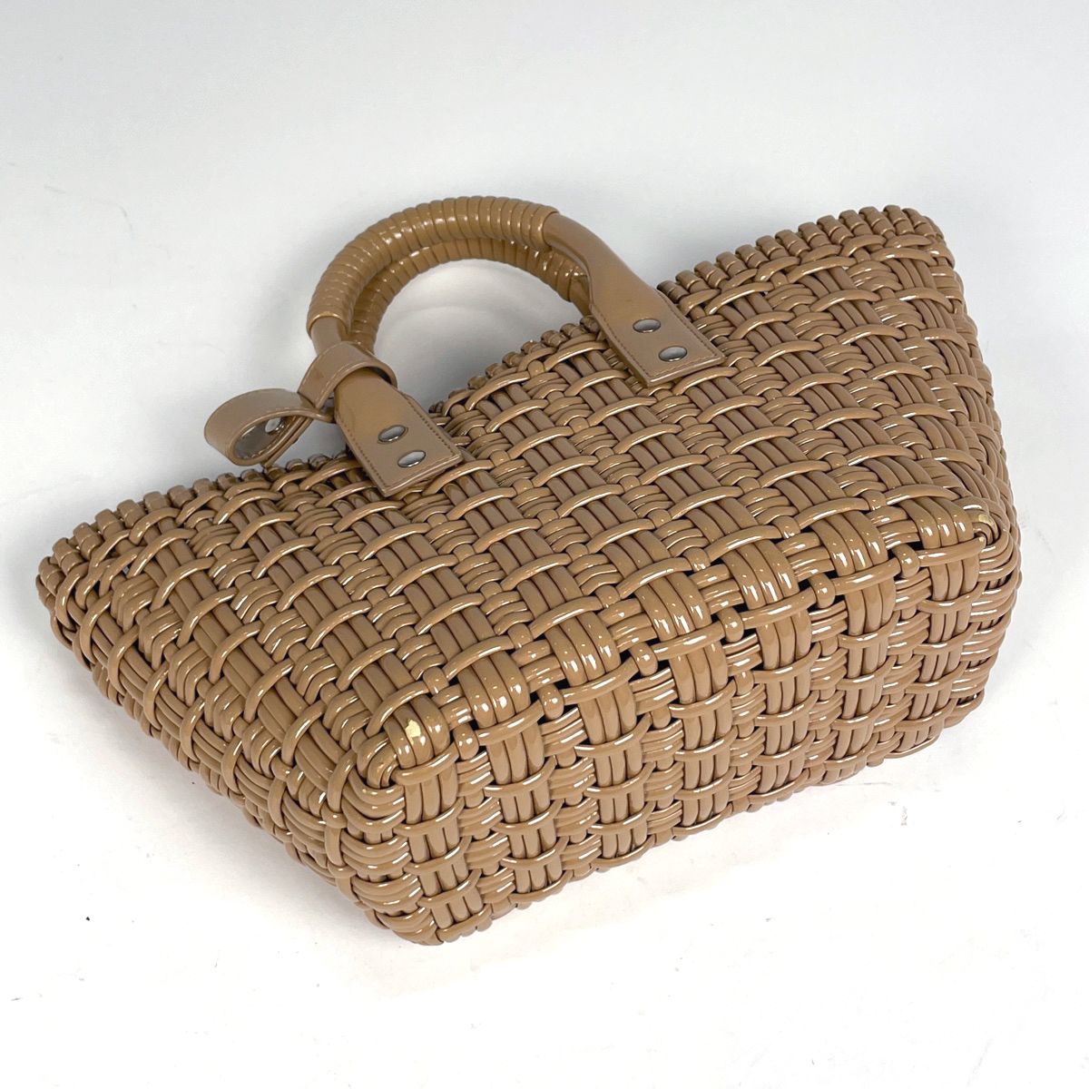 日本限定✨バレンシアガ ビストロ XS バスケット バッグ 2way エナメル バレンシアガ BALENCIAGA ビストロ バスケット XS 2WAY ショルダー