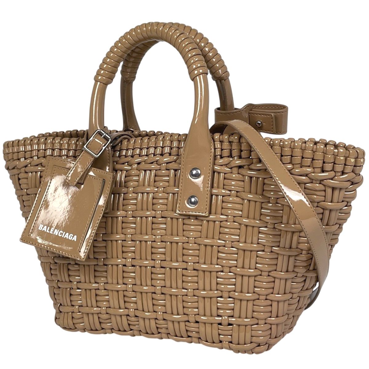 バレンシアガ BALENCIAGA ビストロ バスケット XS 2WAY ショルダー
