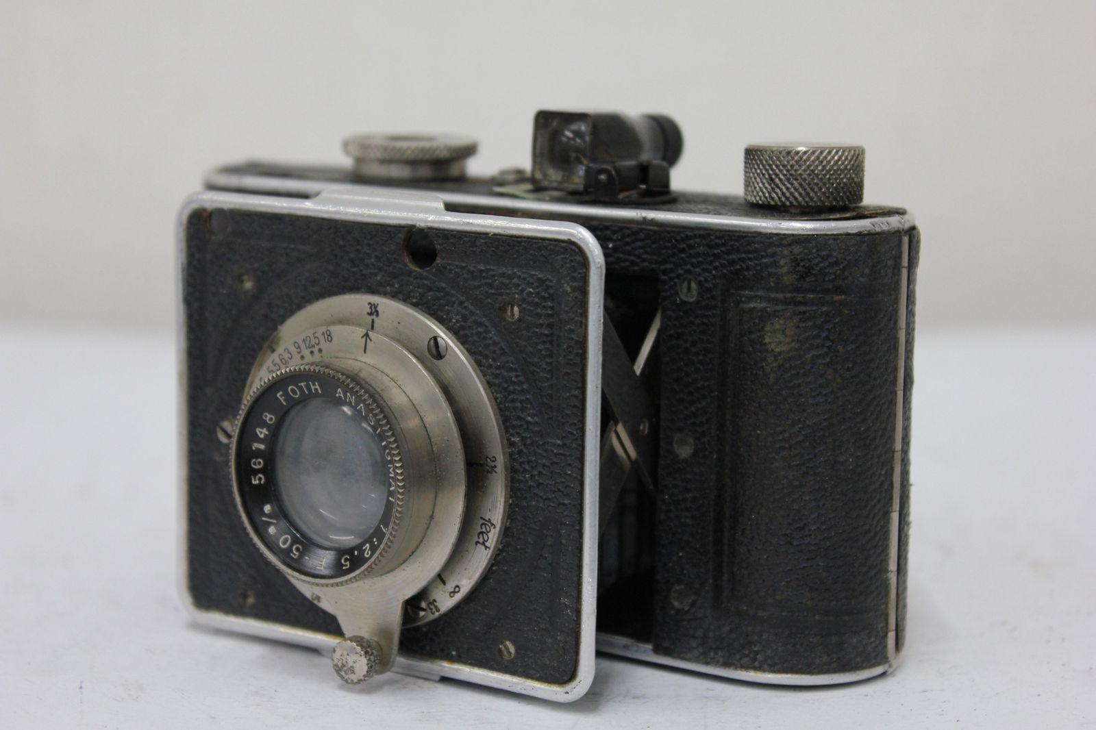 品 Foth Derby Anastigmat 50 mm F 2.5 蛇腹カメラ e 4117