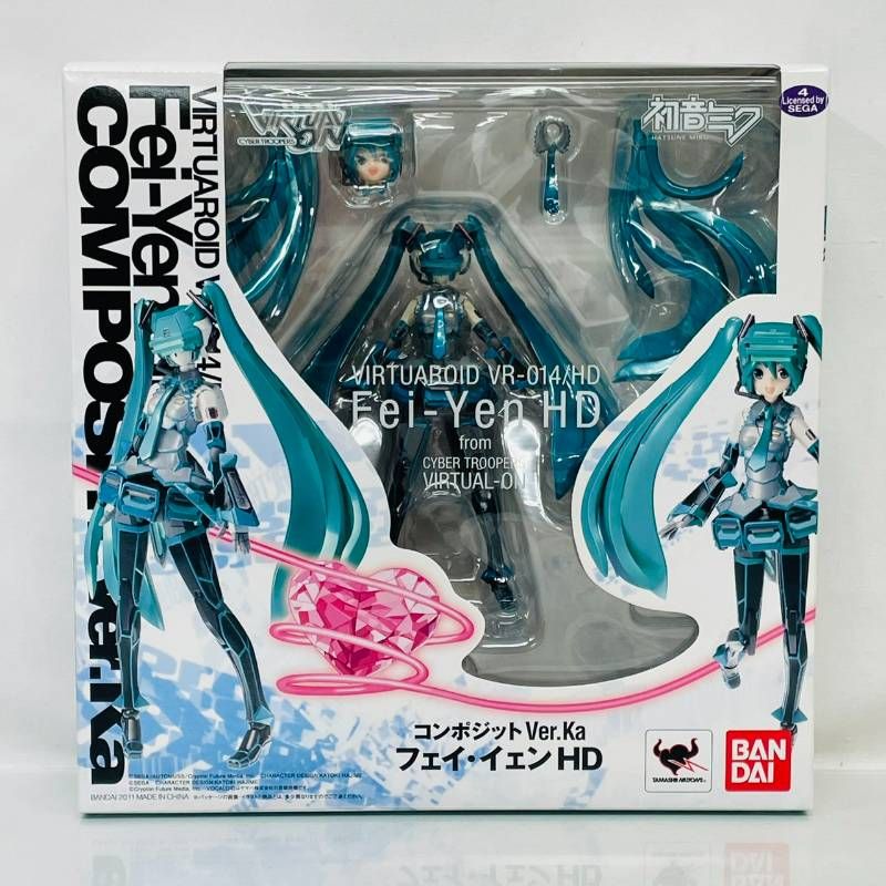 未開封 電脳戦機 バーチャロン コンポジット Ver.ka フェイ・イェン HD フィギュア / CYBER TROOPER VIRTUAL ON 初音ミク COMPOSITE カトキハジメ