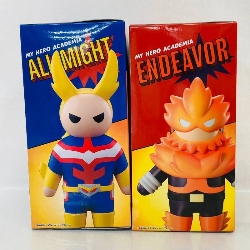 未開封 僕のヒーローアカデミア SOFVIMATES オールマイト エンデヴァー