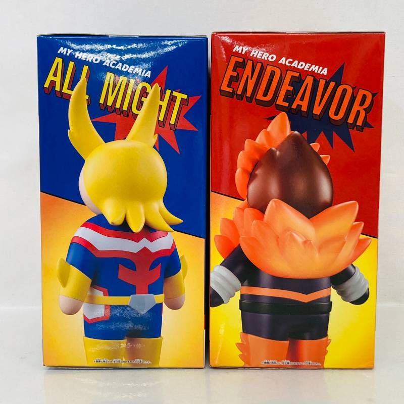 未開封 僕のヒーローアカデミア SOFVIMATES オールマイト エンデヴァー
