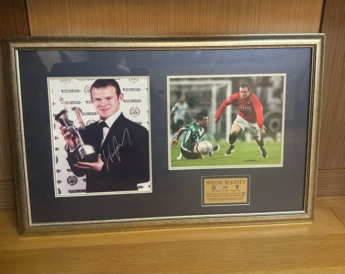 ウェイン・ルーニー サイン入りシャツ ウェイン・ルーニー サイン入り