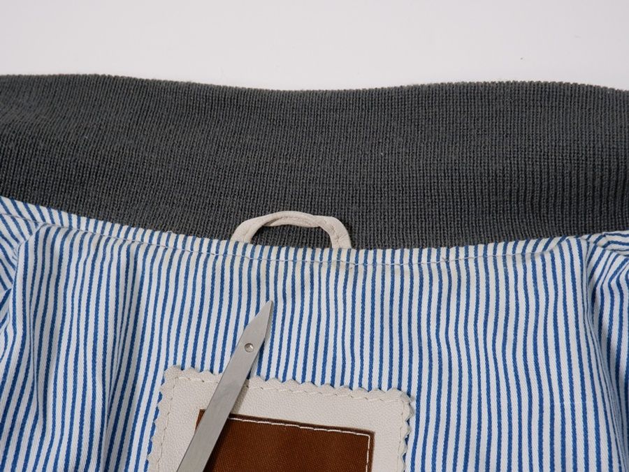 Cinquantaチンクアンタ イタリア製 スウェットジャージー袖レザー  