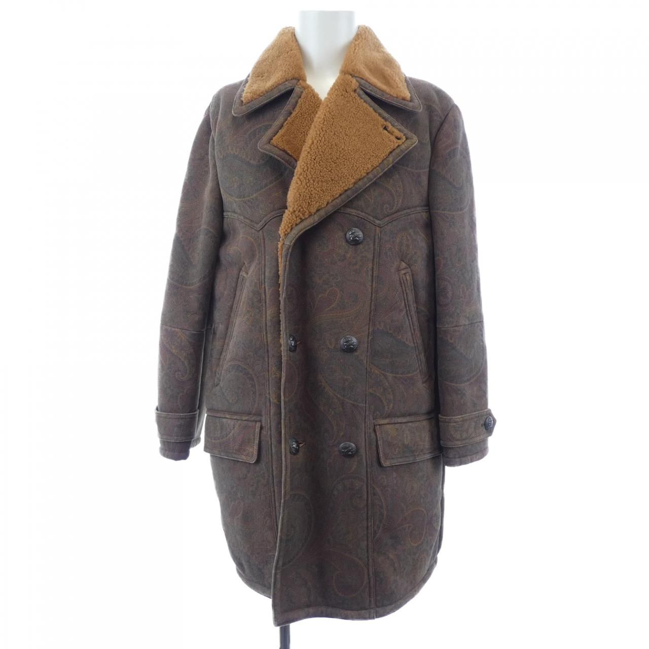 エトロ ETRO 202-1L054-9465 ムートンコート - メルカリ