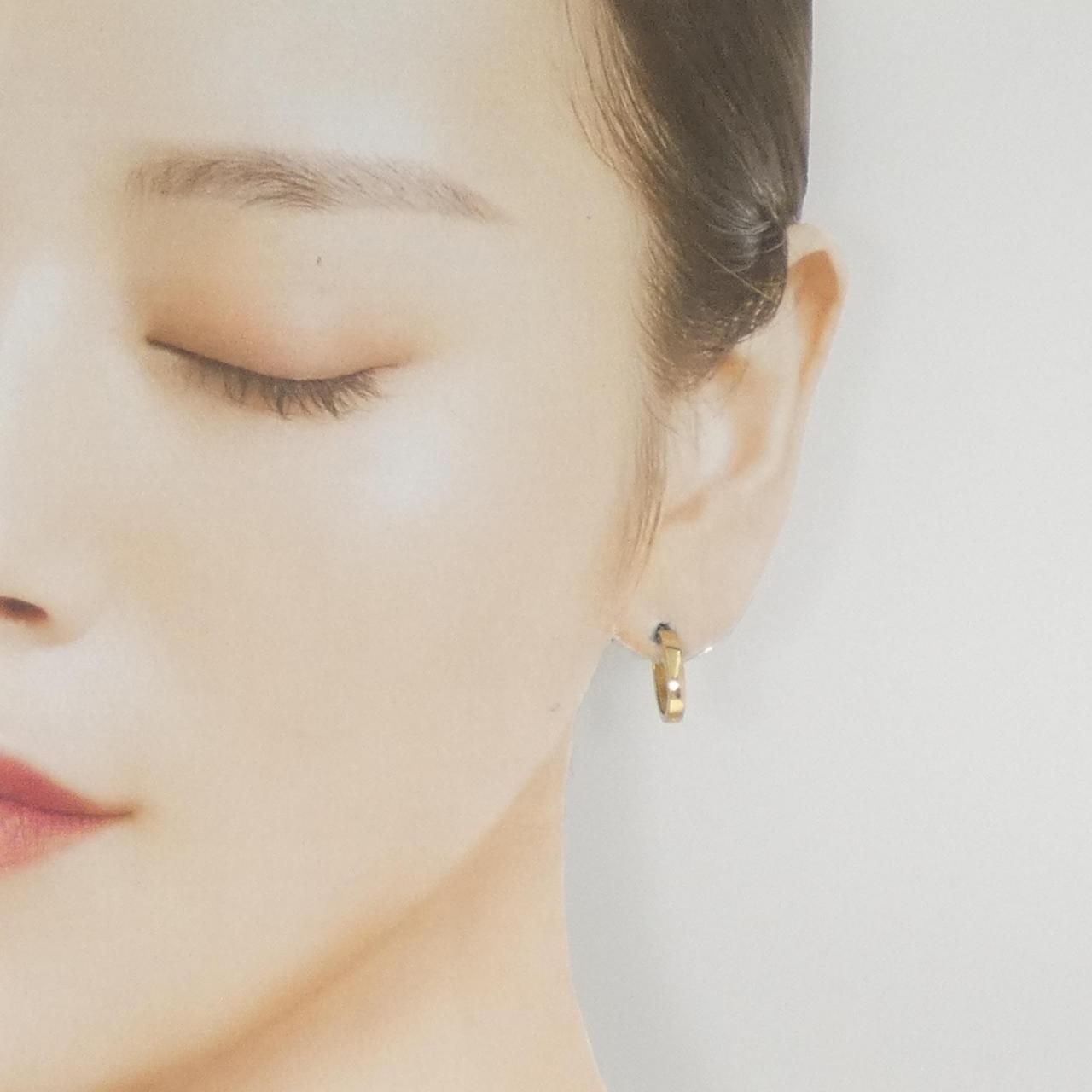 K18YG ピアス - メルカリ