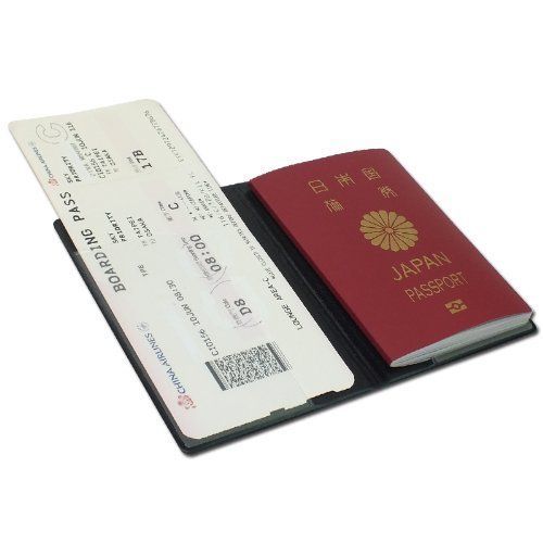 数量限定】ICパスポートカバー 皮革模様 海外旅行用品にスキミング防止