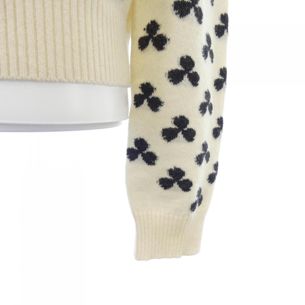  エルメス HERMES クルードセル クローバー 97-7705 ニット 長袖 ニット セーター