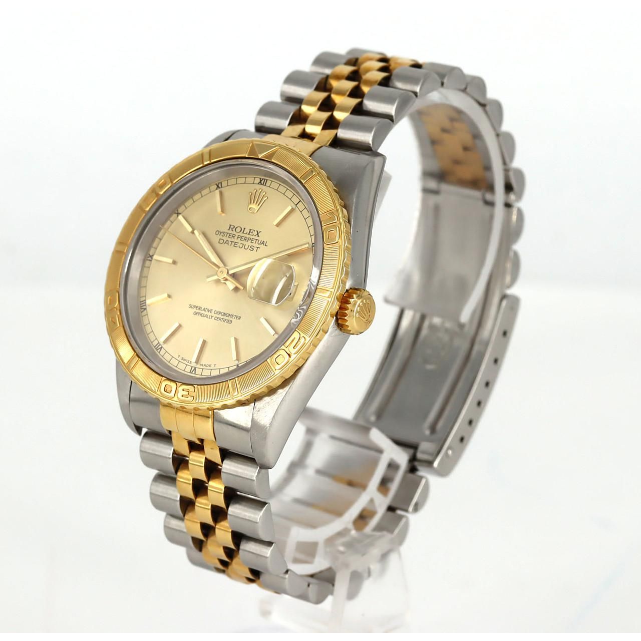 ロレックス サンダーバード 16263・5 SSxYG 自動巻 U番 - メルカリ