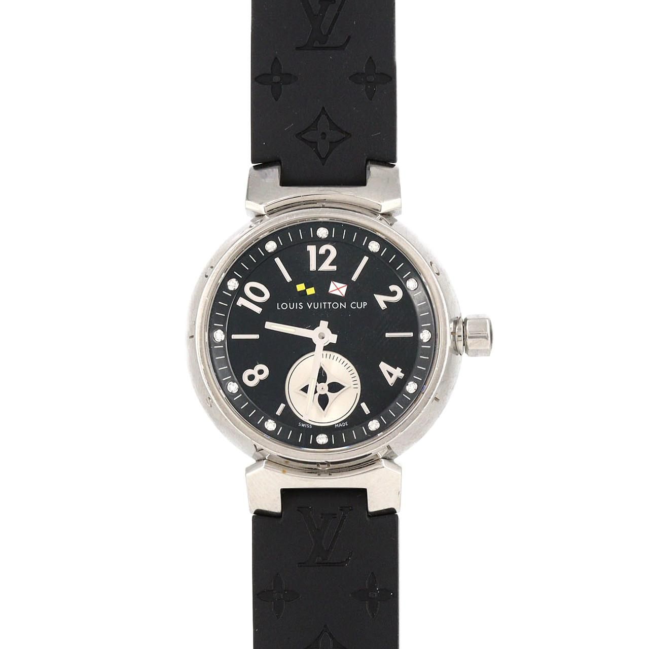ルイヴィトン タンブールラブリーカップ・12P Q12M1 SS クォーツ
