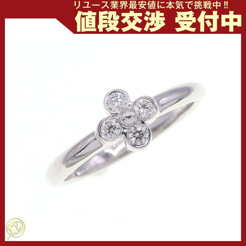 ティファニー フラワーレース 4P ダイヤ ダイヤリング Pt950 楽天市場】ティファニー フラワーレース ダイヤモンド リング・指輪