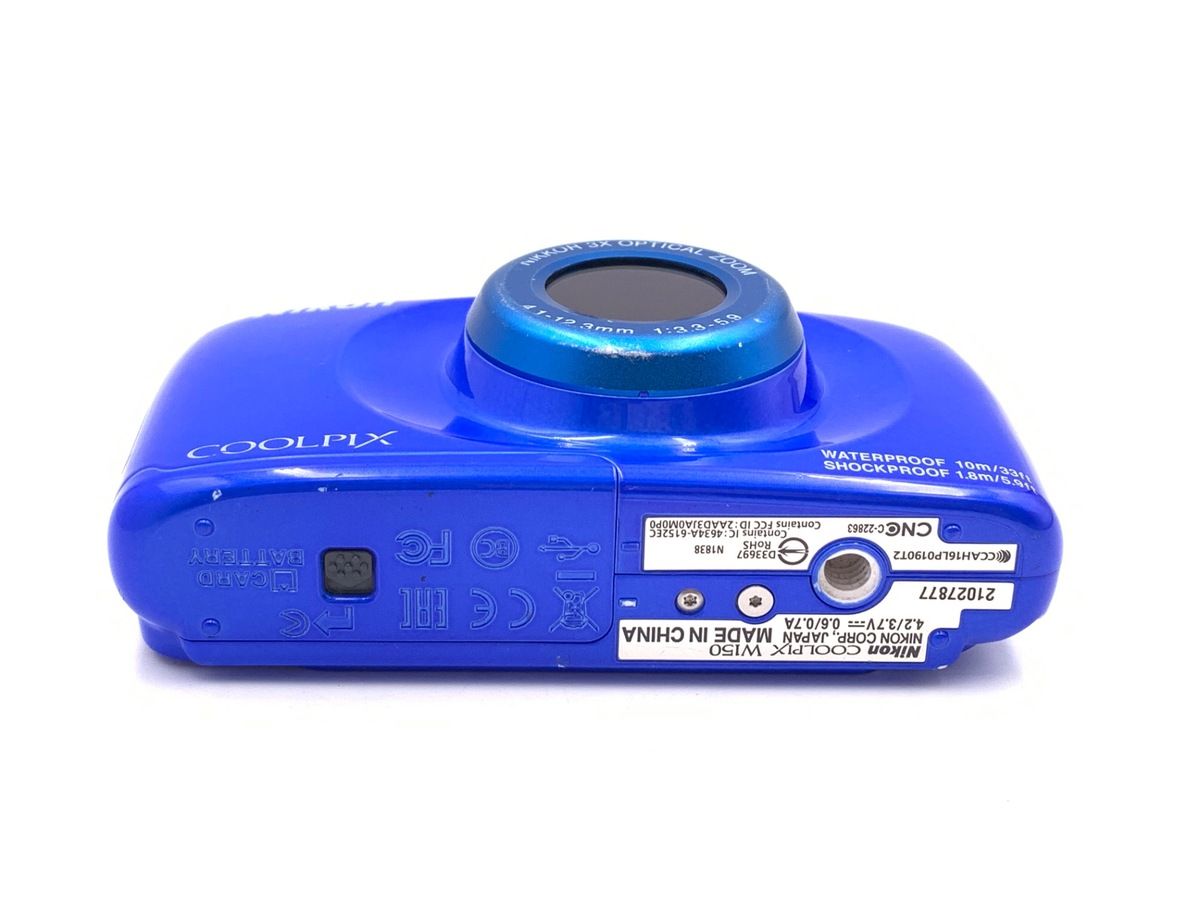 中古】 【並品】 ニコン COOLPIX W150 ブルー - メルカリ